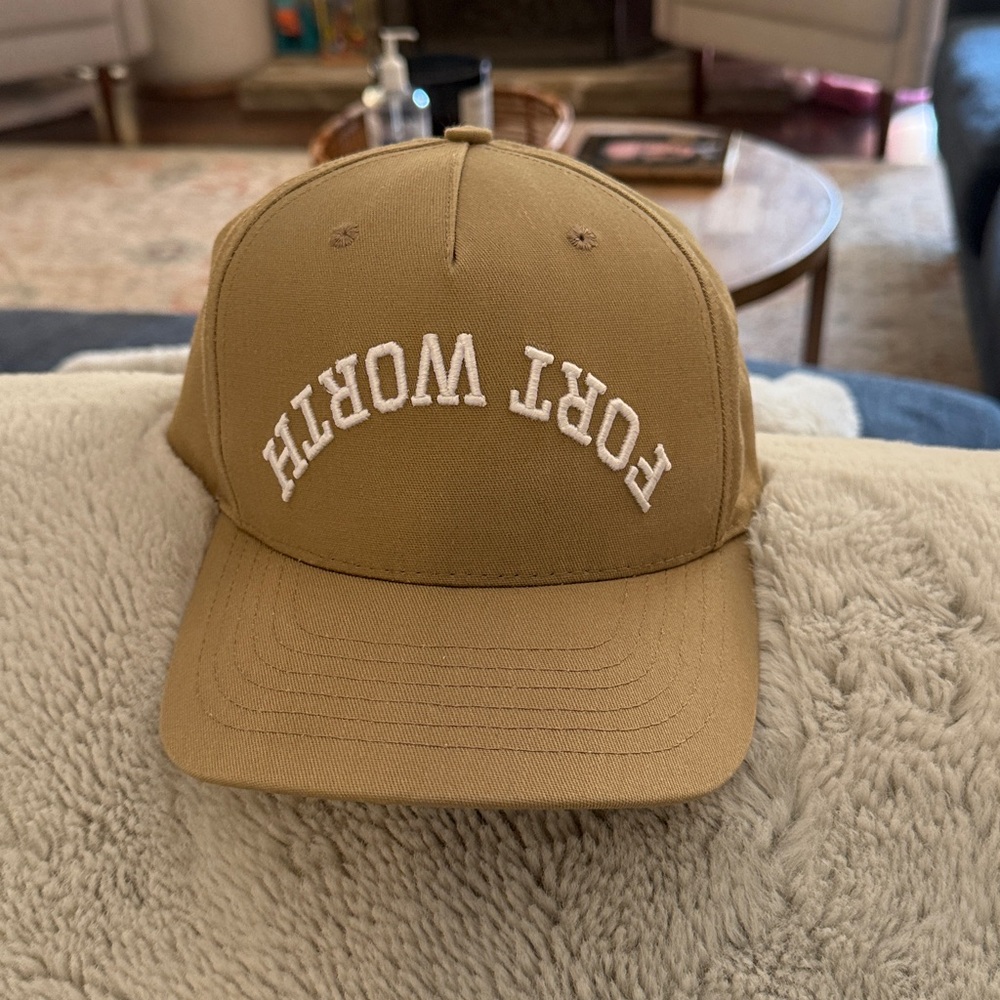 Upside Down Fort Worth Hat - Custom Made - image 1